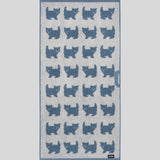 KBP X towelogist Sky Blue Happy Kitty II Towel