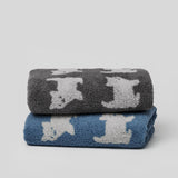 KBP X towelogist Sky Blue Happy Kitty II Towel
