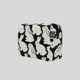 Little Black Bunnies Box Pouch