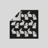 KBP X towelogist Little Black Bunnies Hand Towel