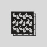 KBP X towelogist Little Black Bunnies Hand Towel