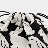 Little Black Bunnies Plump Pouch
