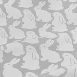 Plain Little Gray Bunnies Kids Apron