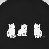 Little Kitten Black Swim Cap
