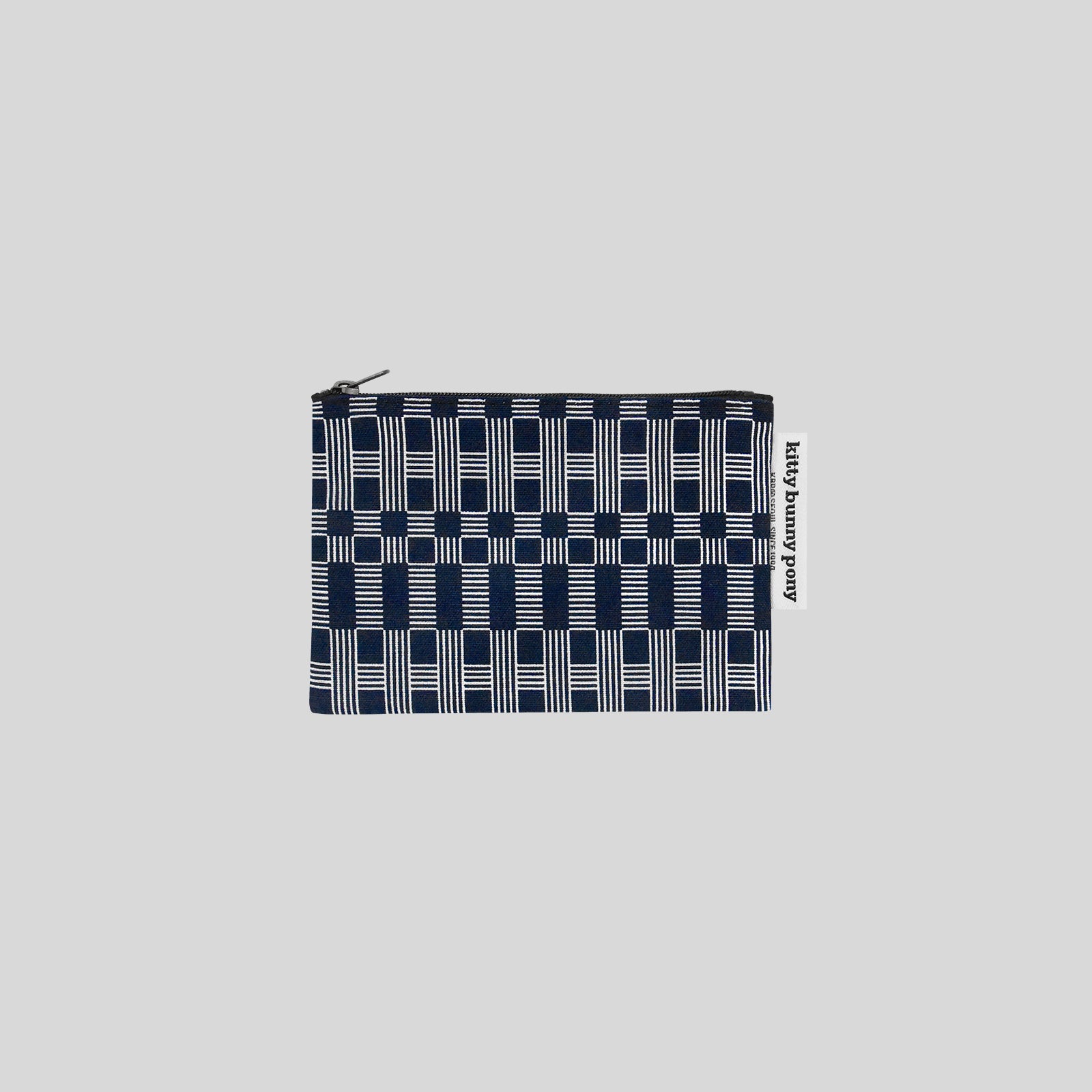 Loom Navy Pouch