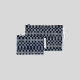 Loom Navy Pouch