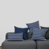 Matchstick Blue Cushion