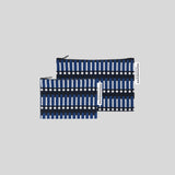 Matchstick Blue Pouch