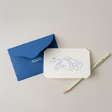 KBP X POV Kitty Message card