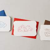 KBP X POV Bunny Message card