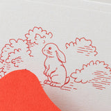 KBP X POV Bunny Message card