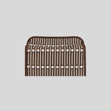 Miller Reverse Brown Tissuebox Cover