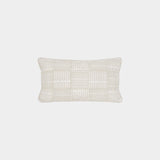 30 Patchwork Cushion Cover Miller Reverse Ecru & Miller Ecru
