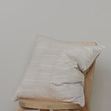 Patchwork Cushion Cover Miller Reverse Ecru & Miller Ecru