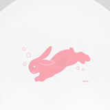 Pink Diving Bunny Swim Cap