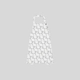 Plain Little Gray Bunnies Kids Apron