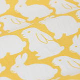 Plain Little Yellow Bunnies Tissuebox Cover