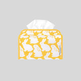 Plain Little Yellow Bunnies Tissuebox Cover