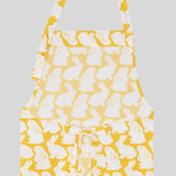Plain Little Yellow Bunnies Long Apron