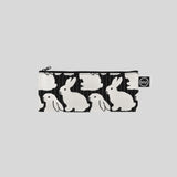Quilting Little Black Bunnies Half Pouch
