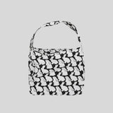 Ripstop Little Black Bunnies Arc Shoulder Bag