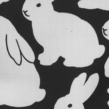 Ripstop Little Black Bunnies Big String Pouch