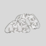 Ripstop Little Gray Bunnies Plump Pouch