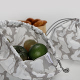 Ripstop Little Gray Bunnies Plump Pouch