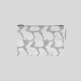 Ripstop Little Gray Bunnies Pouch