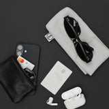 Ripstop Little Gray Bunnies Soft Padded Pouch