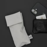 Ripstop Little Gray Bunnies Soft Padded Pouch