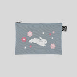 【日本限定】Sakura Bunny Embroidery Pouch Set