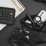 Snow Bunnies Leather Tender Pouch