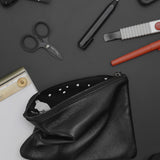 Snow Bunnies Leather Tender Pouch