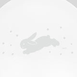 Snow Bunnies White Swim Cap