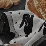 Snow Bunnies Tea Cloth by Lapuan Kankurit