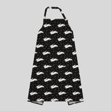 Snow Bunnies Wide Apron