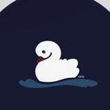 Swan Navy Swim Cap