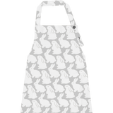 Plain Little Gray Bunnies Kids Apron