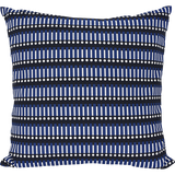 Matchstick Blue Cushion