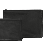 Snow Bunnies Leather Tender Pouch