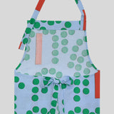 Green Drop Long Apron by Makitoy