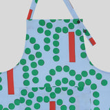 Green Drop Long Apron by Makitoy