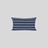 30 Matchstick Blue Cushion