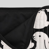 Quilting Little Black Bunnies Pouch