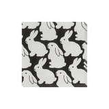 Little Black Bunnies Paper Napkins