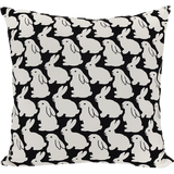 Little Black Bunnies Cushion