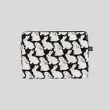 Quilting Little Black Bunnies Laptop Pouch