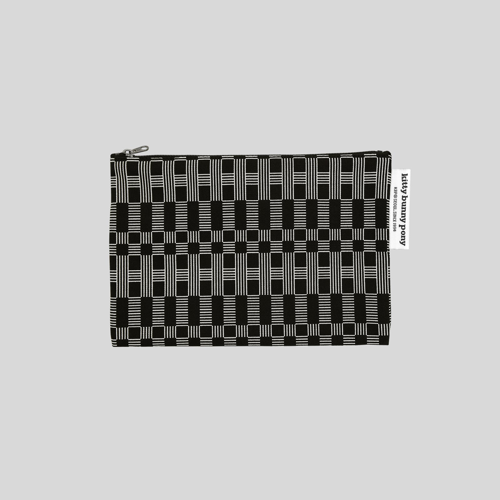 Loom Black Pouch