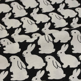 Little Black Bunnies Tissuebox Cover